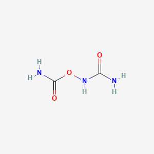 molecular formula C2H5N3O3 B1194051 Carbamoyloxyurea CAS No. 4543-62-8