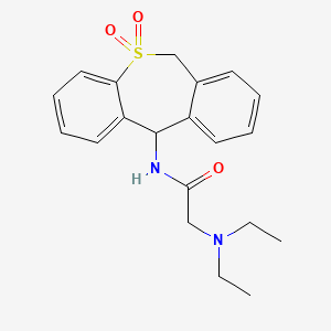 molecular formula C20H24N2O3S B1194052 Amidepin CAS No. 90405-00-8