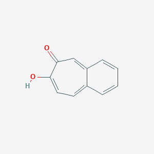 molecular formula C11H8O2 B11940613 7-Hydroxy-6h-benzo[7]annulen-6-one CAS No. 27982-20-3
