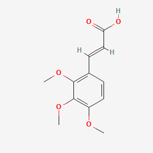 molecular formula C12H14O5 B1194063 trans-2,3,4-Trimethoxycinnamic acid CAS No. 33130-03-9