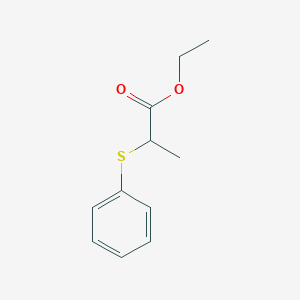 molecular formula C11H14O2S B11940675 Ethyl 2-(phenylsulfanyl)propanoate CAS No. 20461-98-7