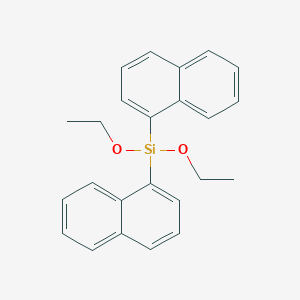molecular formula C24H24O2Si B11940718 Diethoxydi(naphthalen-1-yl)silane 