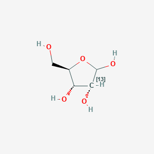 molecular formula C5H10O5 B119408 D-Ribose-2-13C CAS No. 83379-40-2