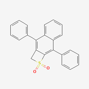 molecular formula C23H16O2S B11940808 3,8-Diphenyl-2h-naphtho[2,3-b]thiete 1,1-dioxide CAS No. 979-37-3