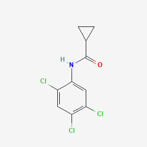 molecular formula C10H8Cl3NO B11940817 N-(Cyclopropylcarbonyl)-2,4,5-trichloroaniline CAS No. 14372-32-8