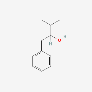 molecular formula C11H16O B1194085 3-Methyl-1-phenylbutan-2-ol CAS No. 705-58-8