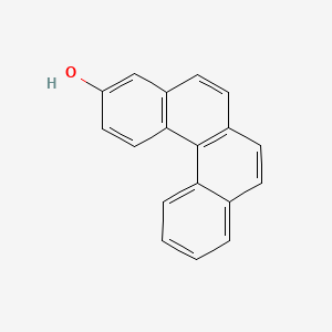 molecular formula C18H12O B1194086 Benzo[c]phenanthren-3-ol CAS No. 22717-95-9