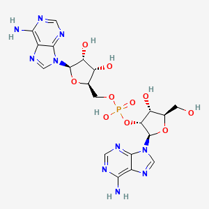 molecular formula C20H25N10O10P B1194088 Adenylyl-(2'-5')-adenosine CAS No. 2273-76-9