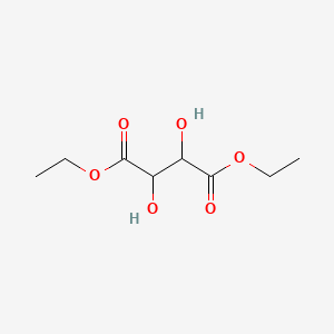 molecular formula C8H14O6 B1194093 酒石酸二乙酯 CAS No. 57968-71-5