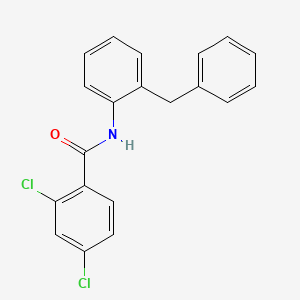 molecular formula C20H15Cl2NO B11940935 N-(2-benzylphenyl)-2,4-dichlorobenzamide CAS No. 853319-92-3