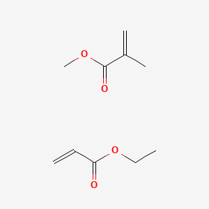 molecular formula C10H16O4 B1194095 Ethyl acrylate methyl methacrylate polymer CAS No. 9010-88-2