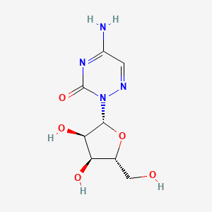 molecular formula C8H12N4O5 B1194097 6-Azacytidine CAS No. 3131-60-0
