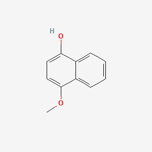 molecular formula C11H10O2 B1194100 4-Methoxy-1-naphthol CAS No. 84-85-5