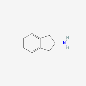 molecular formula C9H11N B1194107 2-氨基茚 CAS No. 2975-41-9
