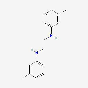 molecular formula C16H20N2 B1194111 N,N'-乙撑二间甲苯胺 CAS No. 7030-60-6