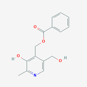 molecular formula C15H15NO4 B1194112 4-O-Benzoyl pyridoxine CAS No. 5223-10-9