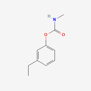 molecular formula C10H13NO2 B11941266 3-Ethylphenyl methylcarbamate CAS No. 4043-23-6