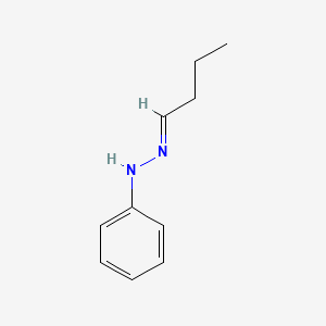 molecular formula C10H14N2 B11941269 Butyraldehyde, phenylhydrazone CAS No. 119179-76-9