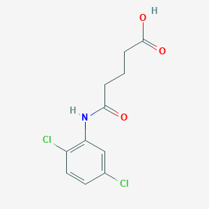 molecular formula C11H11Cl2NO3 B11941317 2',5'-Dichloroglutaranilic acid CAS No. 25604-16-4
