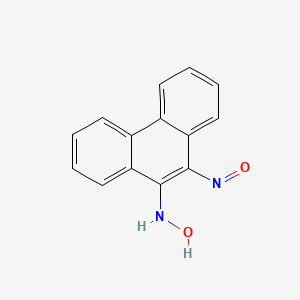 molecular formula C14H10N2O2 B11941369 n-Hydroxy-10-nitrosophenanthren-9-amine CAS No. 14090-76-7