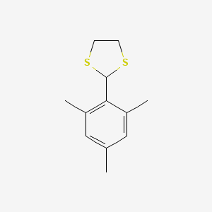 molecular formula C12H16S2 B11941377 2-Mesityl-1,3-dithiolane CAS No. 41159-04-0