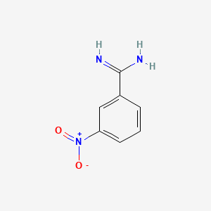 molecular formula C7H7N3O2 B1194147 3-硝基苯并咪唑酰胺 CAS No. 3459-99-2