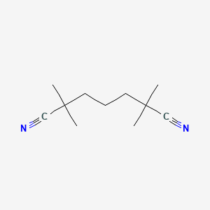 molecular formula C11H18N2 B11941538 2,2,6,6-Tetramethylheptanedinitrile CAS No. 2941-36-8