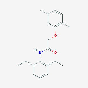 molecular formula C20H25NO2 B11941559 N-(2,6-diethylphenyl)-2-(2,5-dimethylphenoxy)acetamide CAS No. 449155-16-2