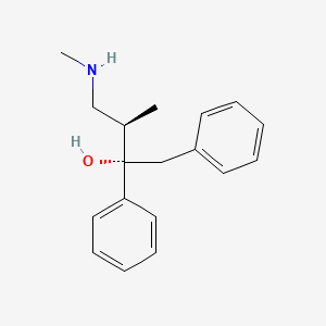 molecular formula C18H23NO B1194156 Norpropoxyphene carbinol CAS No. 42576-08-9