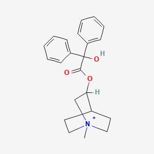 molecular formula C22H26NO3+ B1194167 克利尼丁 CAS No. 7020-55-5