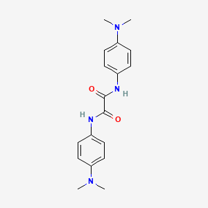 molecular formula C18H22N4O2 B11941692 N,N'-bis[4-(dimethylamino)phenyl]ethanediamide CAS No. 21022-16-2