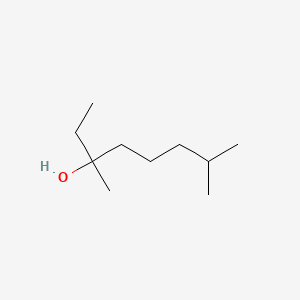 molecular formula C10H22O B1194170 Tetrahydrolinalool CAS No. 78-69-3