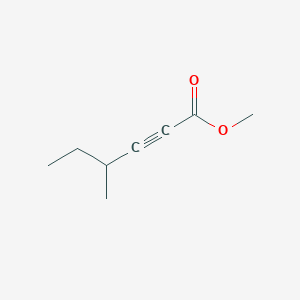 molecular formula C8H12O2 B11941733 Methyl 4-methyl-2-hexynoate 