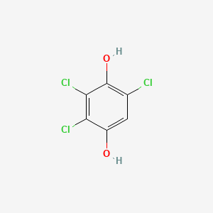 molecular formula C6H3Cl3O2 B1194176 2,3,5-Trichlorobenzene-1,4-diol CAS No. 608-94-6