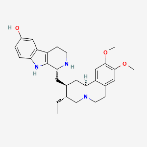 molecular formula C29H37N3O3 B1194177 Tubulosine CAS No. 2632-29-3