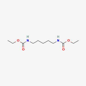 molecular formula C11H22N2O4 B11941790 Carbamic acid, 1,5-pentanediylbis-, diethyl ester 