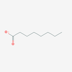 molecular formula C8H15O2- B1194180 Octanoate CAS No. 74-81-7