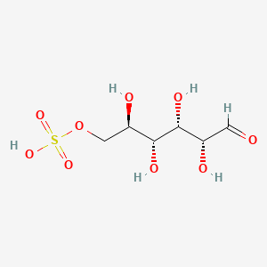 molecular formula C6H12O9S B1194181 葡萄糖-6-(氢硫酸盐) CAS No. 3803-84-7