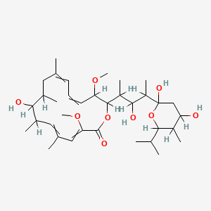 molecular formula C35H58O9 B1194183 bafilomycin A1 