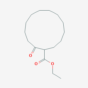 molecular formula C16H28O3 B11941835 Ethyl 2-oxocyclotridecanecarboxylate CAS No. 22591-34-0