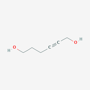 molecular formula C6H10O2 B11941913 Hex-2-yne-1,6-diol CAS No. 32114-34-4