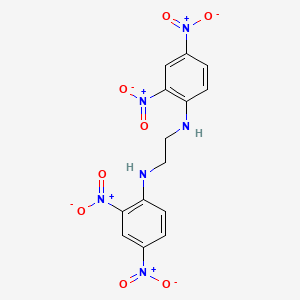 molecular formula C14H12N6O8 B11941974 N,N'-Bis(2,4-dinitrophenyl)ethylenediamine CAS No. 29549-98-2