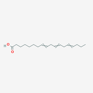molecular formula C18H30O2 B1194201 8,11,14-Octadecatrienoic acid 