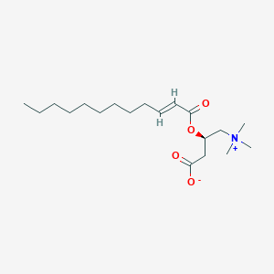 molecular formula C19H35NO4 B11942035 trans-2-Dodecenoyl-L-carnitine, analytical standard 