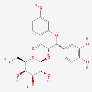 molecular formula C21H22O11 B1194213 fustin 3-O-beta-D-galactoside 