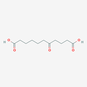 molecular formula C11H18O5 B11942184 Undecanedioic acid, 5-oxo- CAS No. 87358-48-3