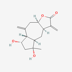 molecular formula C15H20O4 B1194223 Florilenalin CAS No. 54964-49-7