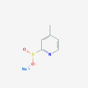 molecular formula C6H6NNaO2S B11942285 Sodium 4-methylpyridine-2-sulfinate 