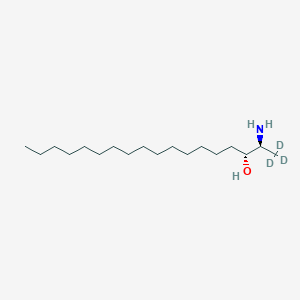 molecular formula C18H39NO B11942403 Spisulosine-d3 
