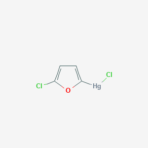molecular formula C4H2Cl2HgO B11942453 Mercury, chloro(5-chloro-2-furanyl)- CAS No. 3403-83-6